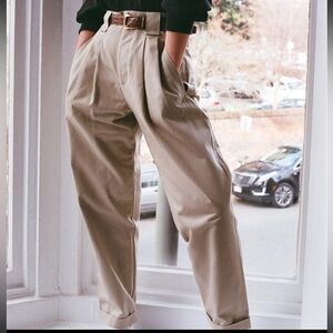 Na Nin Townes Cotton Twill Trousers